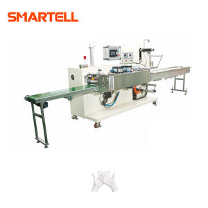 Continuous High-Efficiency Surgical Gloves Paper Pouch Sealing Glove Outer Bag Packaging Machine
