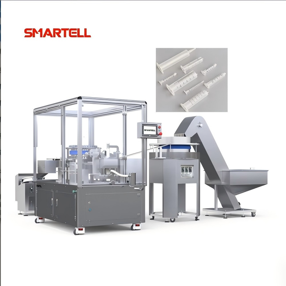 SMARTELL Automatic Syringe Barrel Pad Printing Machine for Medical Syringe