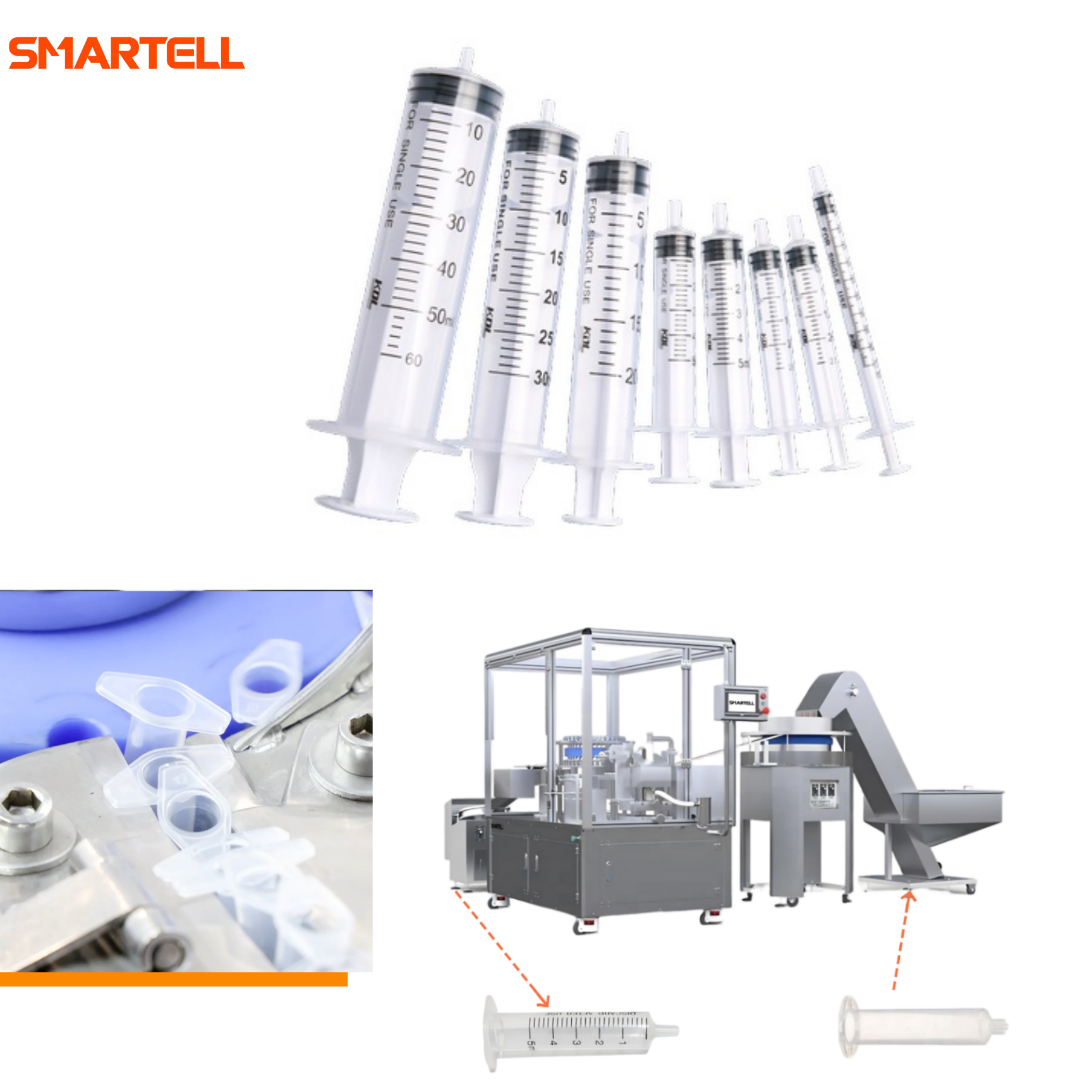 SMT-2001 Pad Printing Machine for Syringes Print Various Barrels Low Failure Rate
