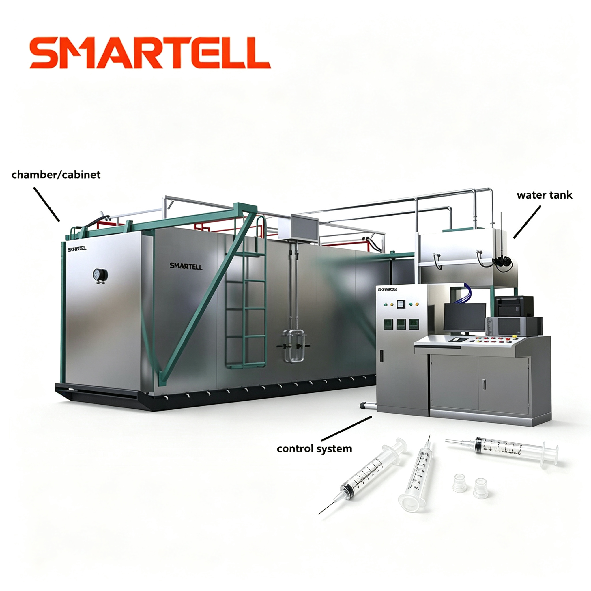 SMT-5020 Customized Configuration EO for Syringe Production Line Ethylene Oxide Sterilization Machine
