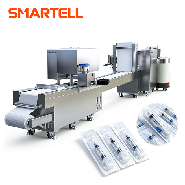 Fully Automatic Syringe Infusion Set Blister Packing Machine for Disposable Medical Consumables