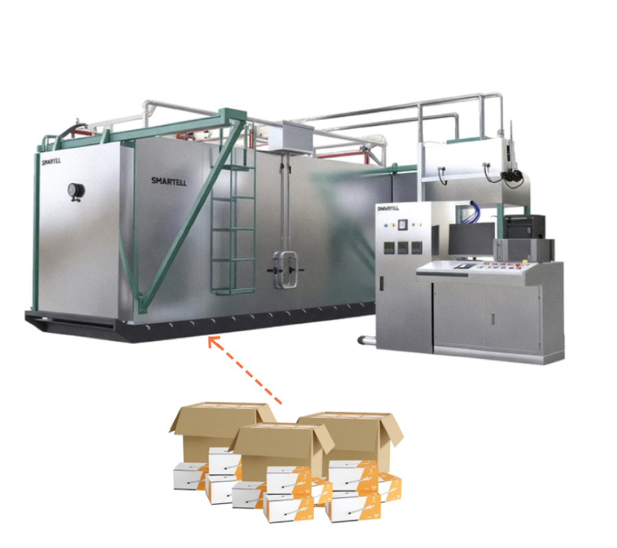 10CBM Medical Automatic Industrial EO Gas Sterilizer for Medical Consumables Plant Use ETO Sterilization Machine