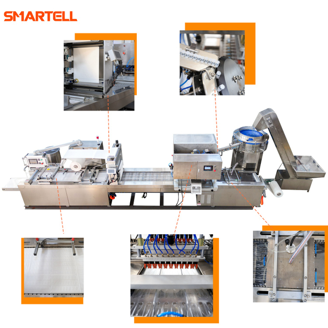 Full Auto SMT-4420 Paper And Film High Speed Packaging Blister Packing Machine