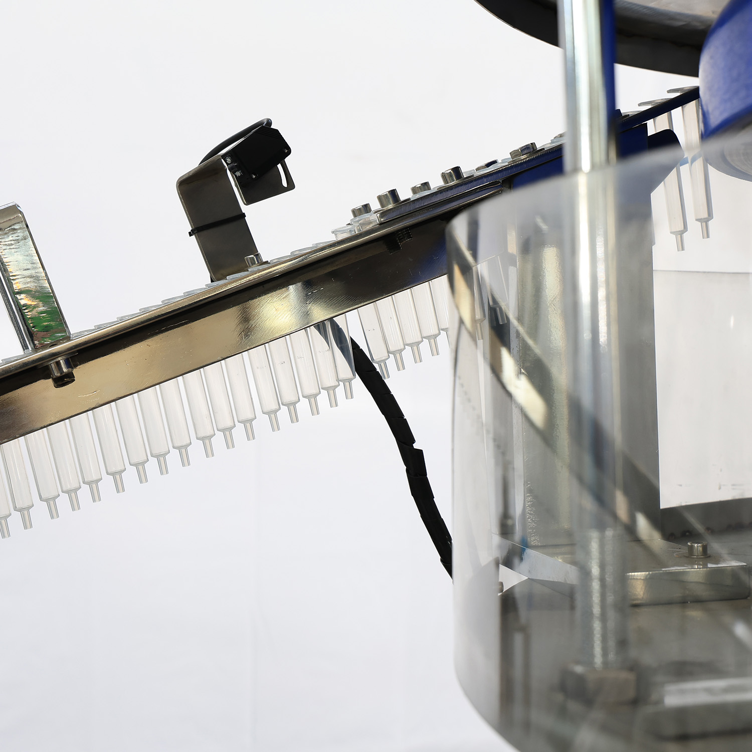Ink Cup Pad Printing Machine Disposable Syringe Production Injection Barrel Rotary Printer